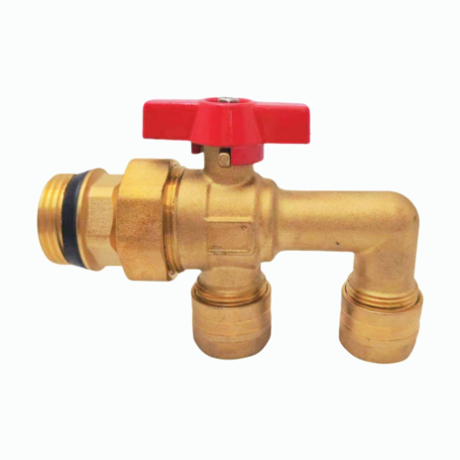 Brass F-hom pob valve