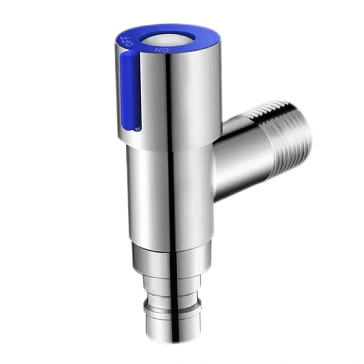 Brushed Blue Handle Nres Valve
