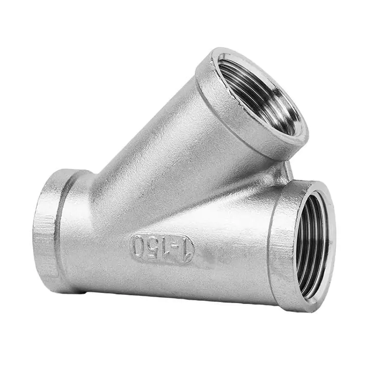 BSP Stainless Hlau Angled Yeeb Nkab Tee