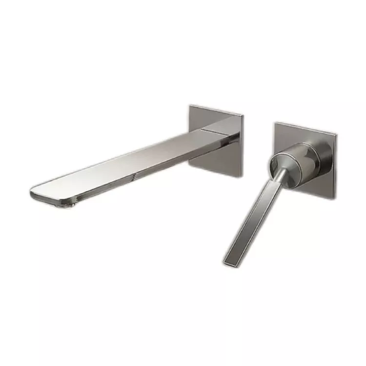 Npog phab ntsa-mounted chav dej da dej kub thiab txias Faucet