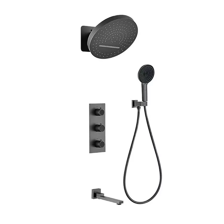 Npog phab ntsa-Mounted Digital Display Shower Head