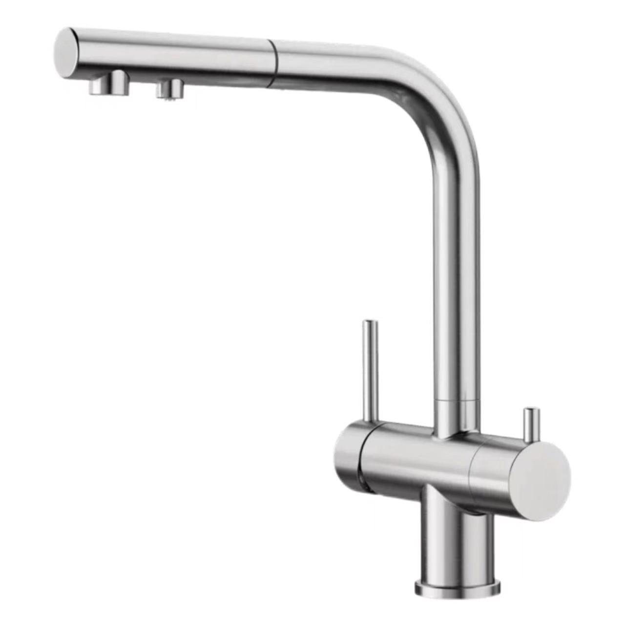 Dual-Control, Dual-Handle Pull-Out Chav Dej Purifier Faucet