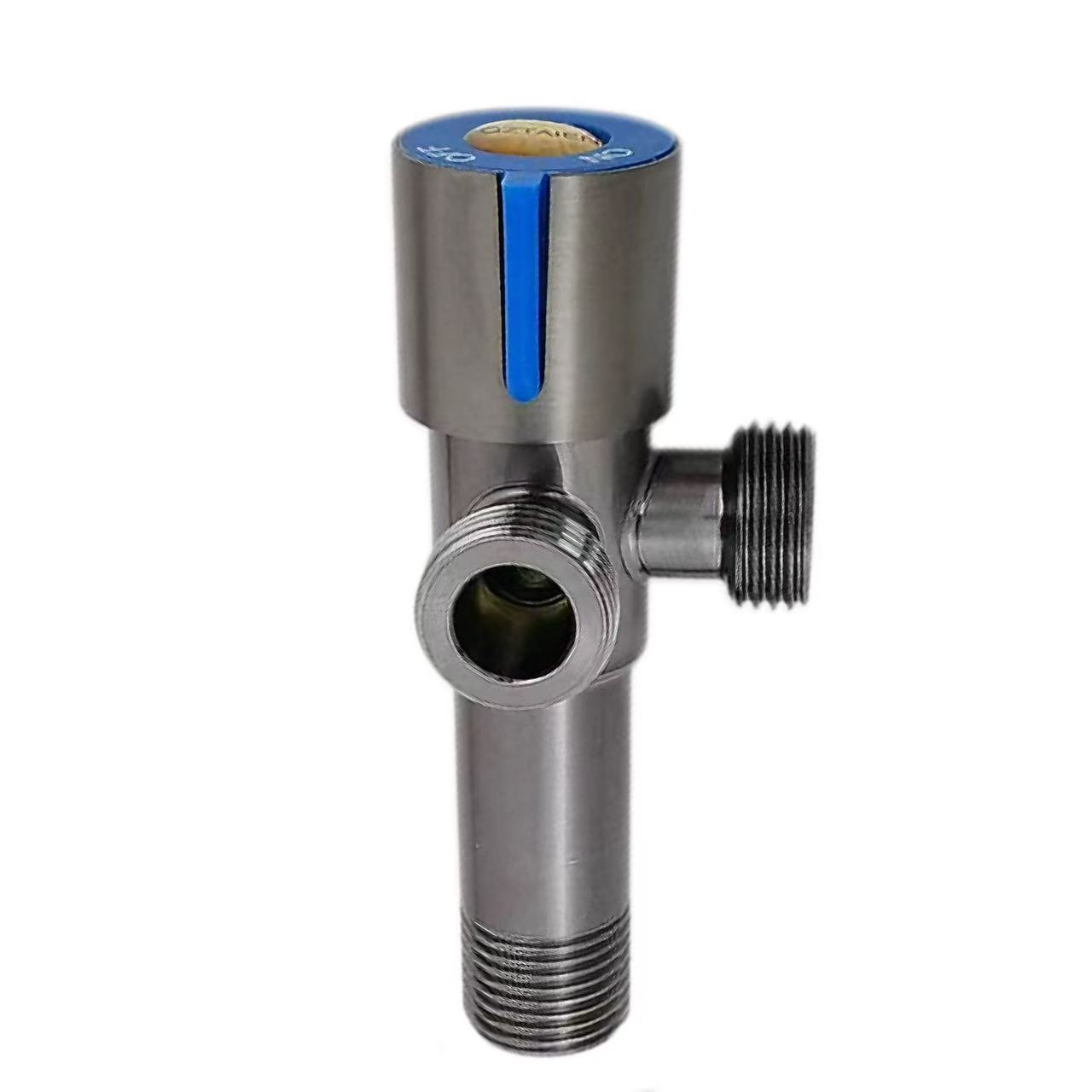 Extended Peb-txoj kev Diverter Valve Kub Thiab Cold Colour Mark Handle