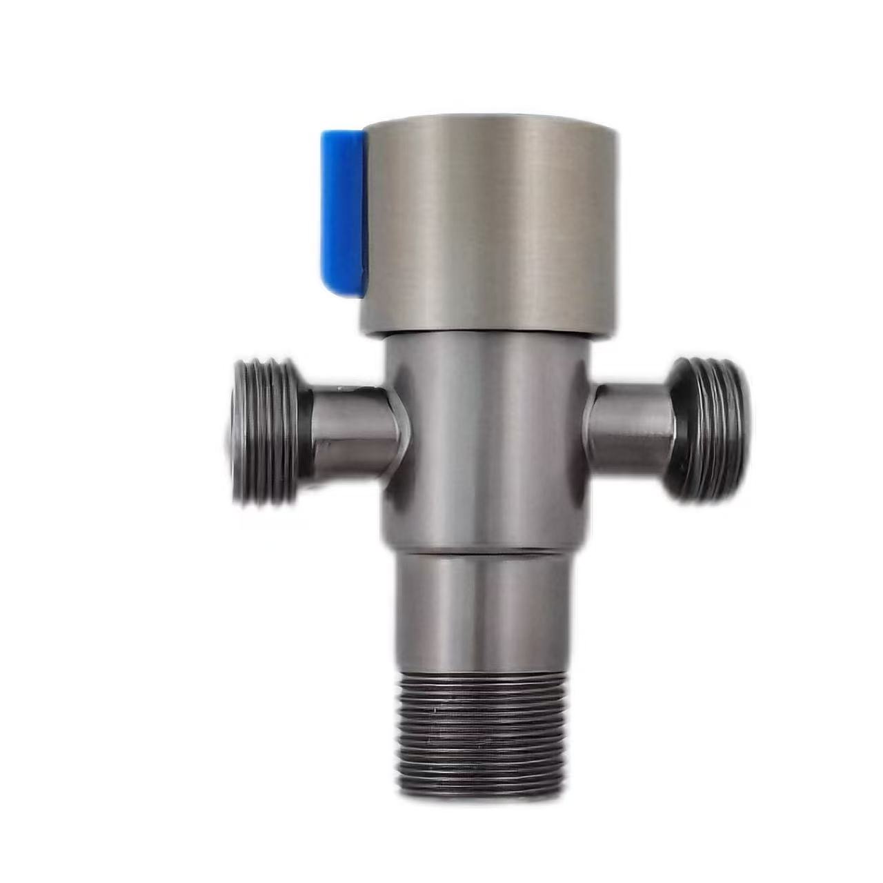 Phom Grey Ib Leeg-Tswj Peb-txoj Kev Inlet Angle Weter Valve