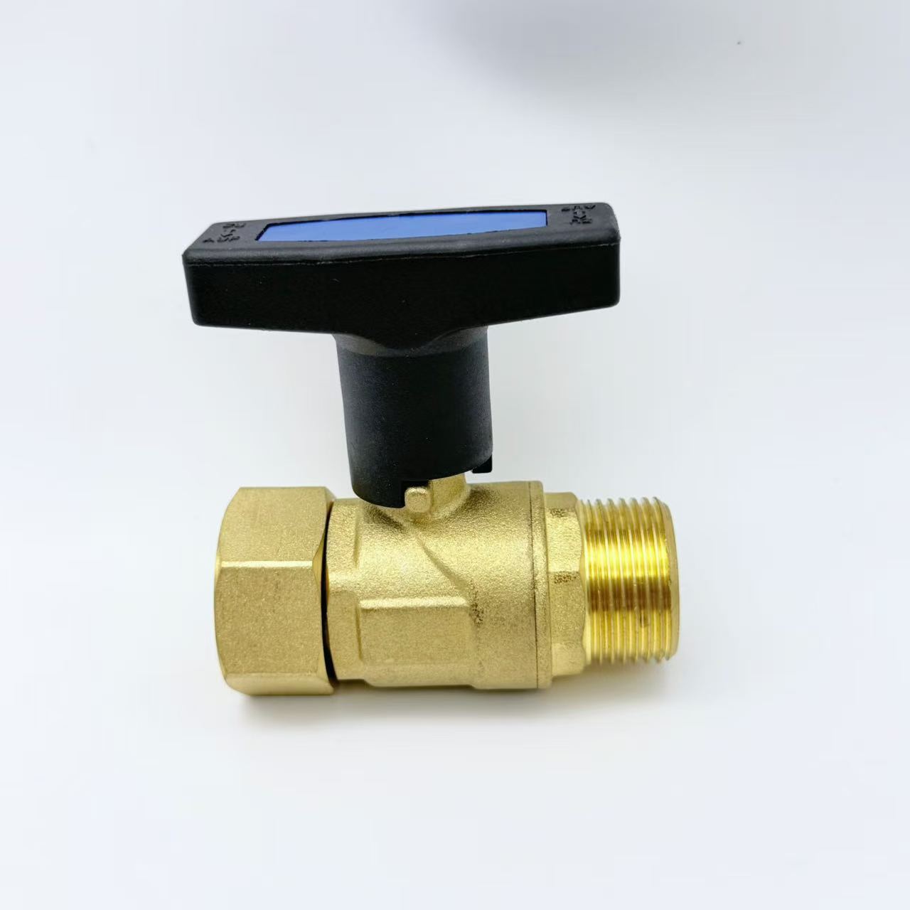 High-Handle Union Brass Pob Valve