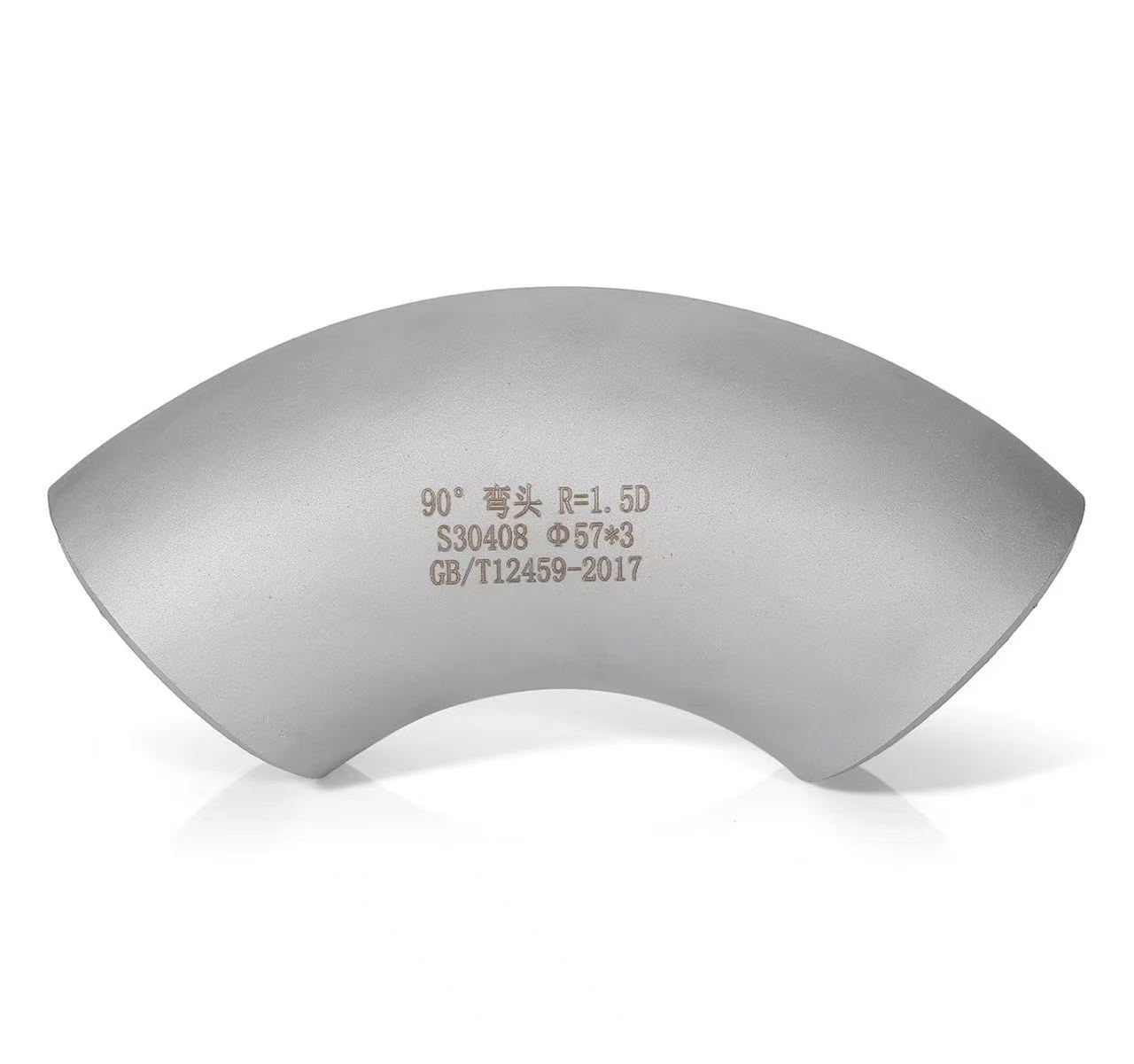 Muaj seamless 90-degree welded luj tshib