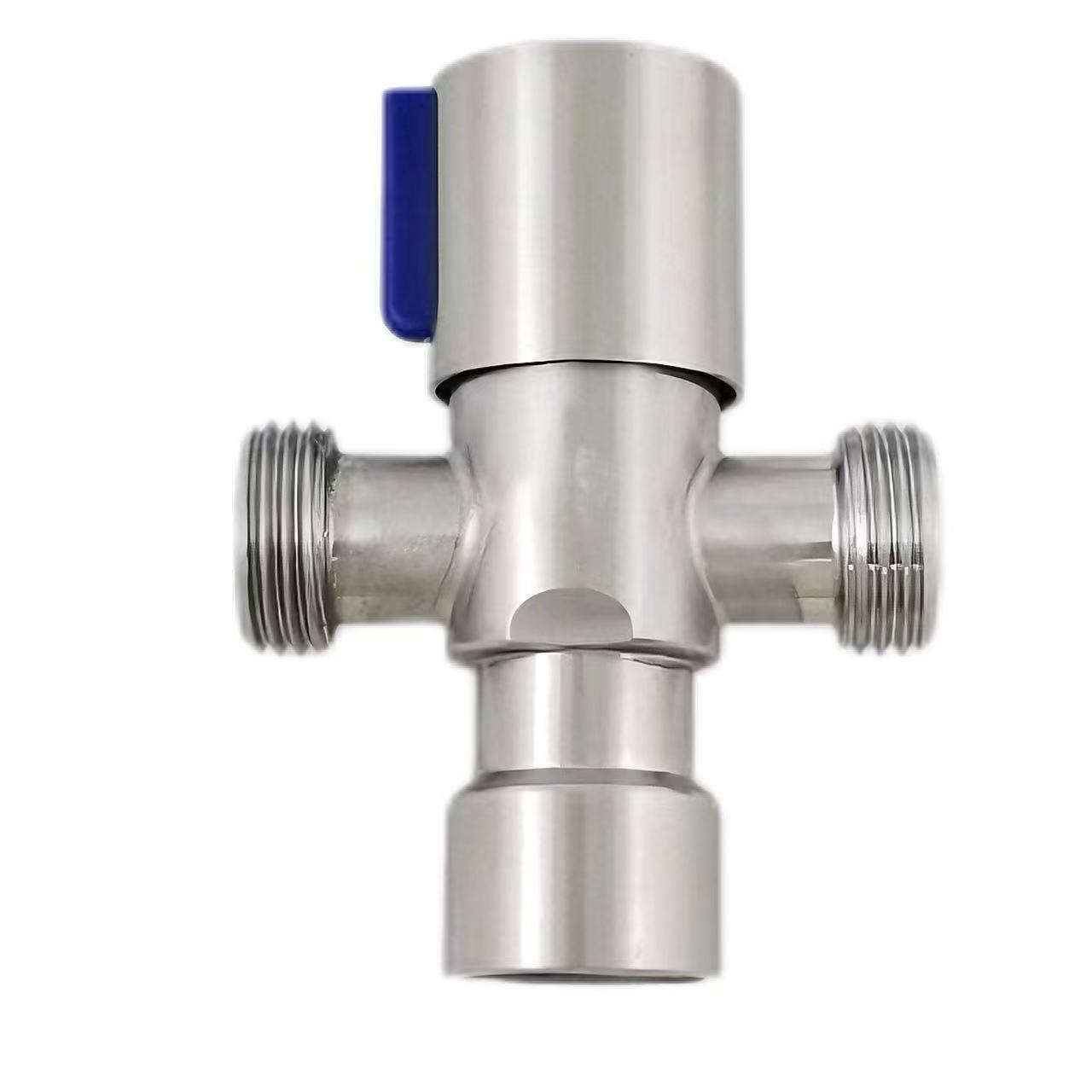 Internal Xov 180-Degree Peb-txoj Kev Dej Diverter Valve