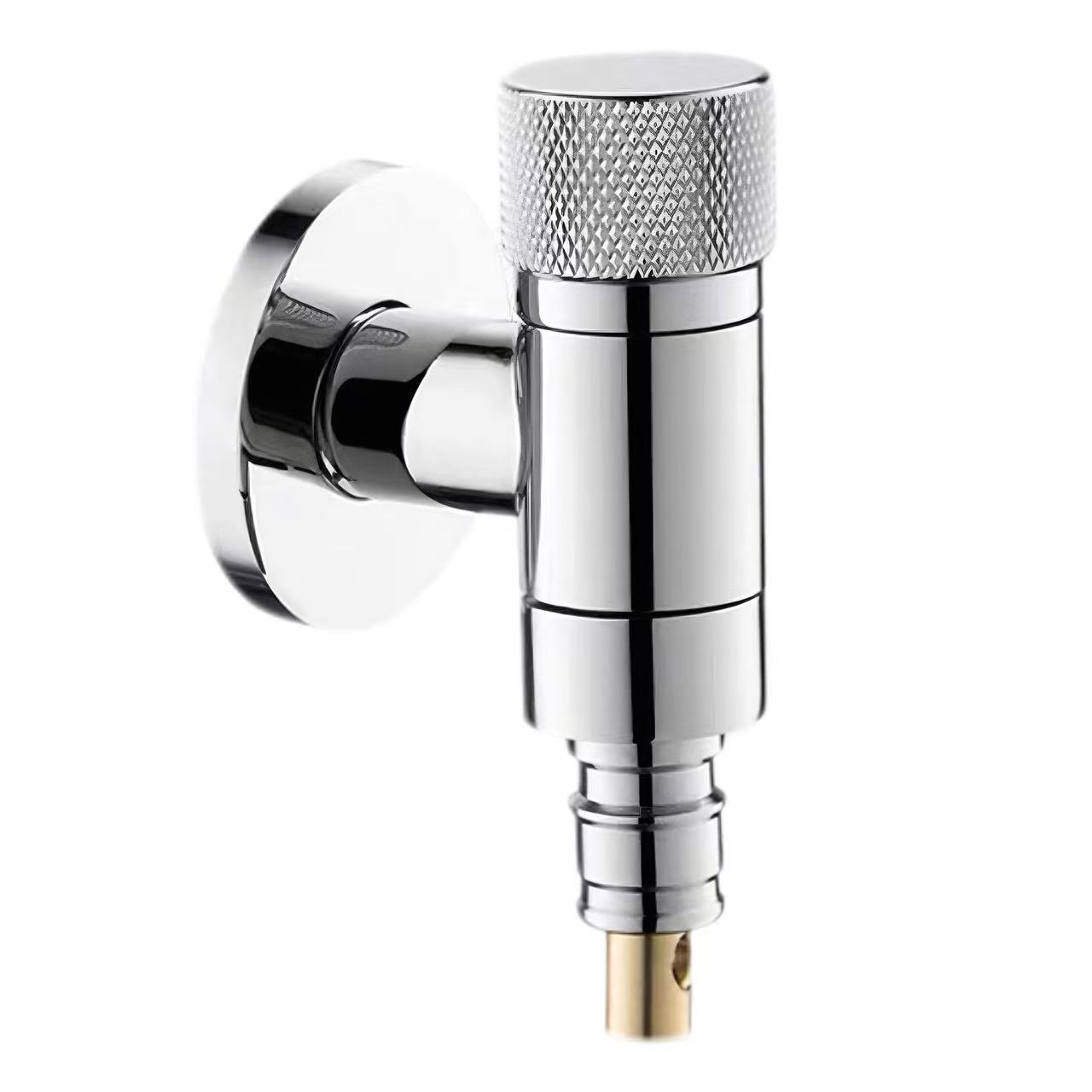 Knurled Handle Anti-Overflow Ntxuav Tshuab Dej Nres Valve