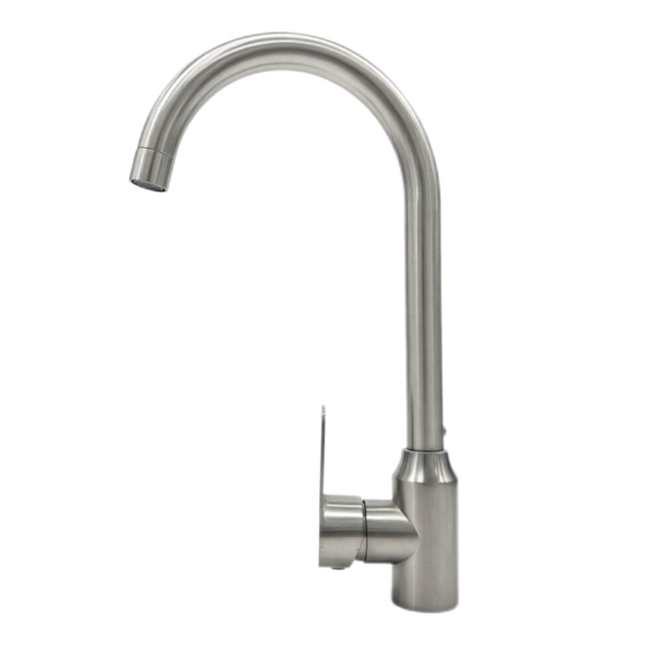 Loj Curved Rotatable Kub Thiab Dej Txias Faucet