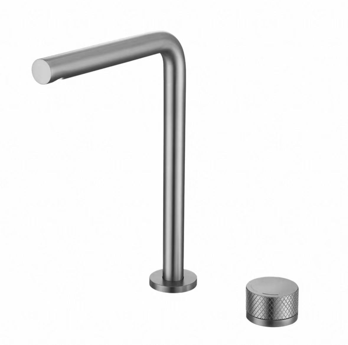 Ntshiab Dub Geometric Split Faucet
