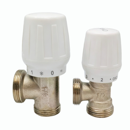 Radiator Thermostatic Right-Angle Valve