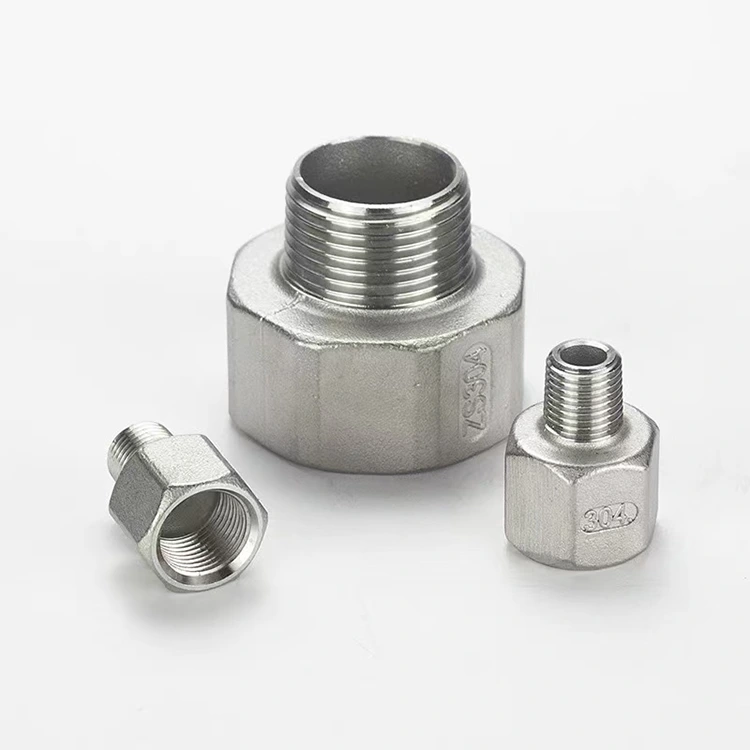 Txo Hexagonal Txiv neej x Poj Niam Threaded Connector
