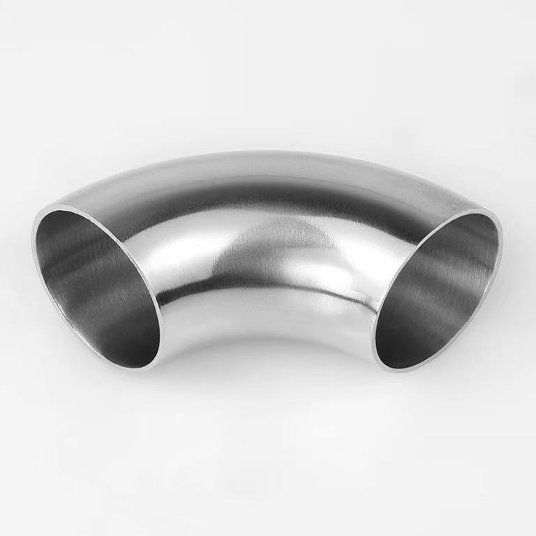 Sanitary Qib 90-degree Welded Luj Tshib