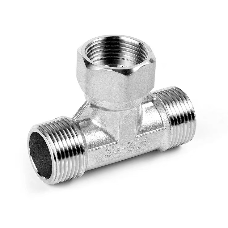 Stainless hlau Swivel Poj Niam-Txiv neej-Pobpe Tee