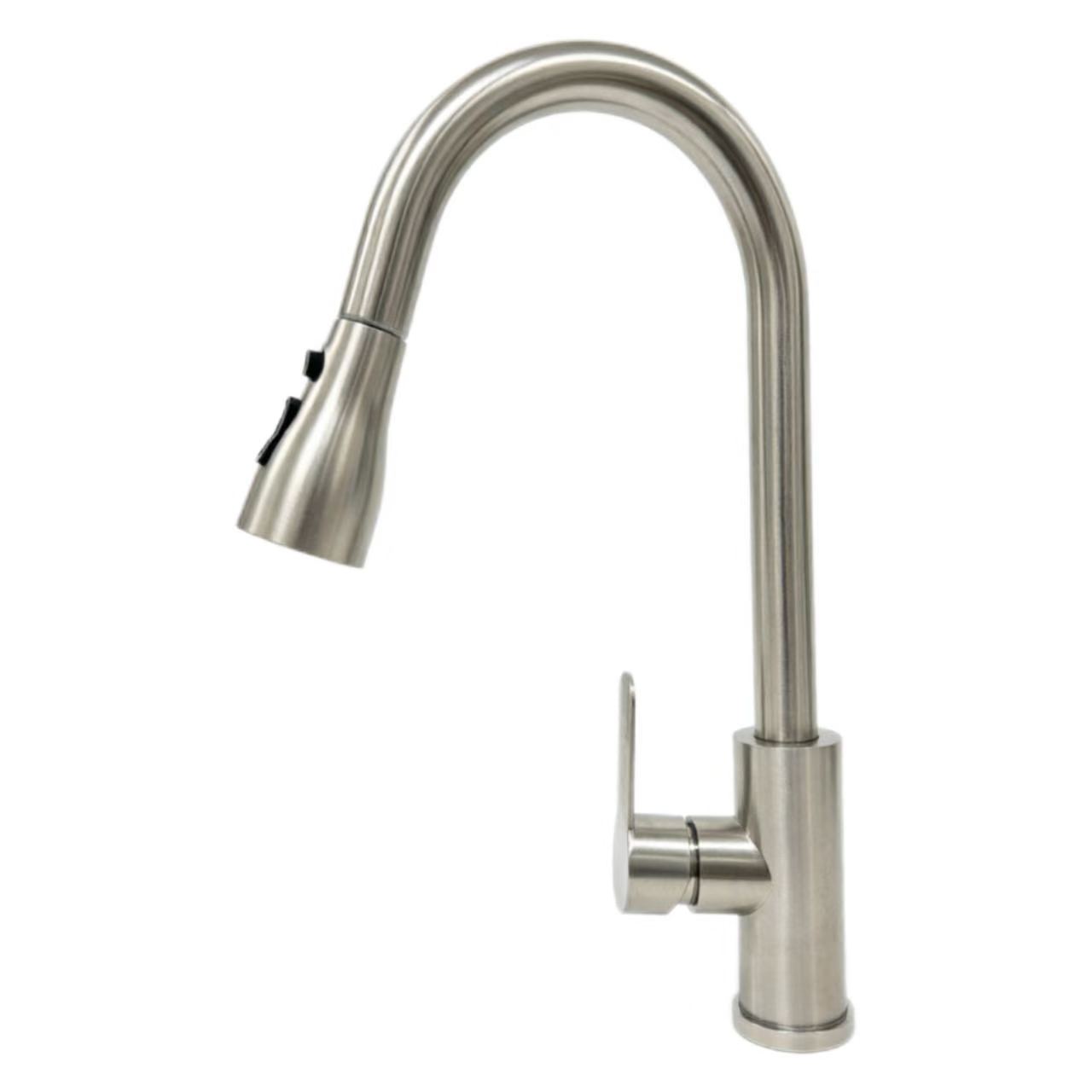 Swan-Neck Rub-Out Chav Dej Kub Thiab Txias Faucet Swan-Neck Rub-Out Chav Dej Kub Thiab Txias Faucet