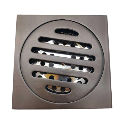 Titanium Grey Shield Square Pem Teb Drain